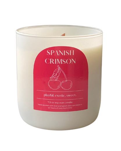 Spanish Crimson Candle