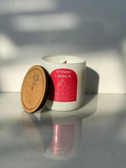 Spanish Crimson Candle