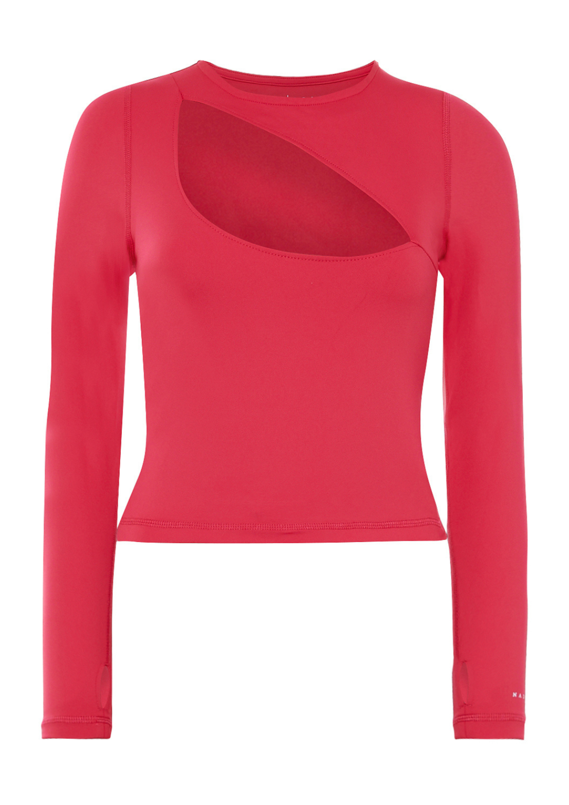 Arty Long Sleeve Top | Spanish Crimson