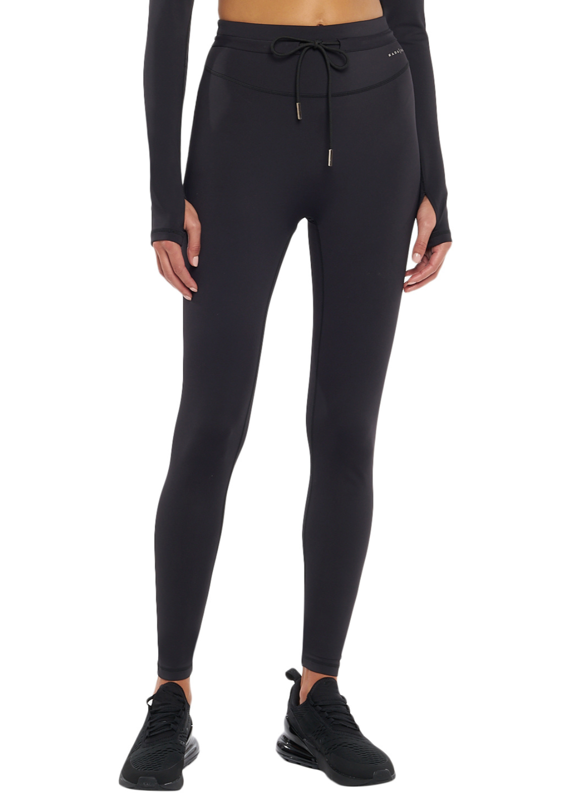 Nas High-waist Scrunch Legging | Onyx