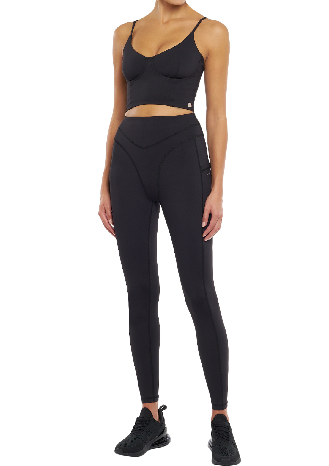 Lauren High-waist Legging | Onyx